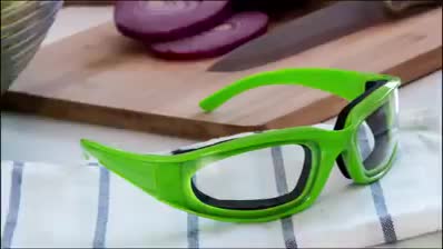 New Tears Free Onion Goggles Glasses Kitchen Slicing Eye Protect