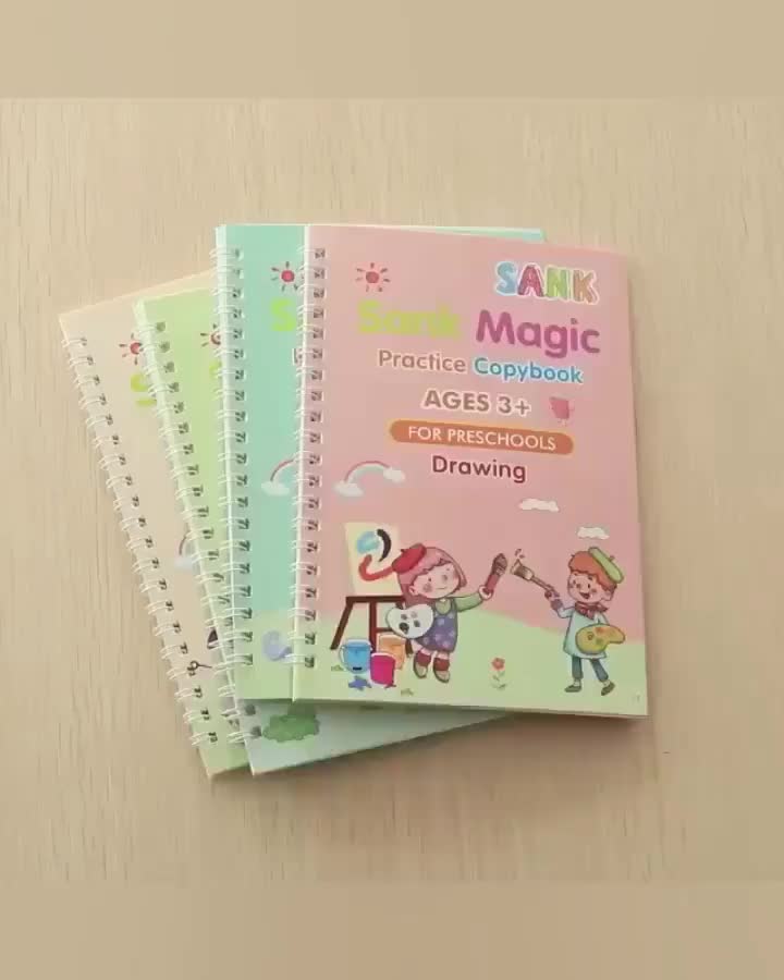  4 Pc Writing Practice for Kids